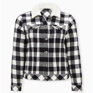 Torrid Sherpa Lined Trucker size 3